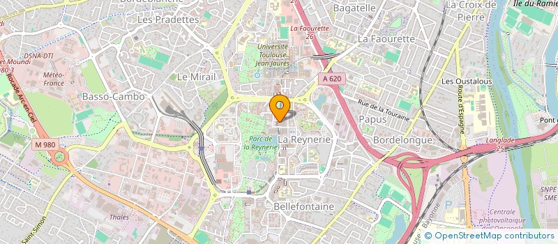 localisation de l'entreprise MONSIEUR CHAREF AMRAOUI à TOULOUSE