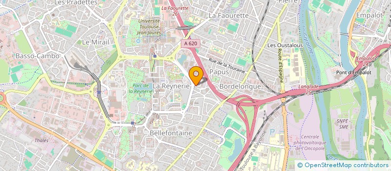 localisation de l'entreprise MONSIEUR CHAREF BELAHOUEL à TOULOUSE