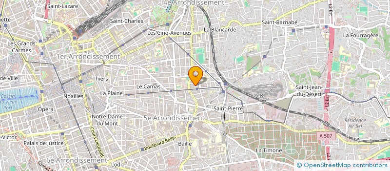 localisation de l'entreprise MONSIEUR CHAREF BELDJERBA à MARSEILLE