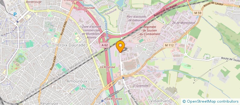 localisation de l'entreprise MONSIEUR CHAREF BOUMZIZA à TOULOUSE