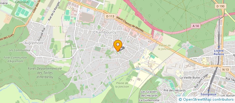 localisation de l'entreprise MONSIEUR CHAREF HARICHANE  CHAMBOURCY