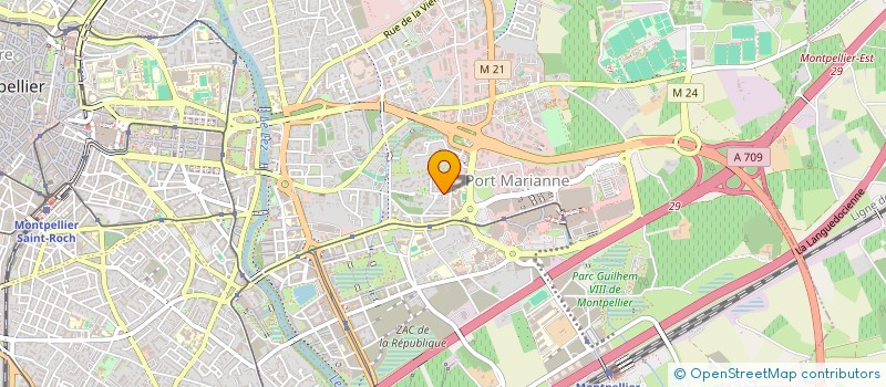 localisation de l'entreprise MONSIEUR CHAREF KECIS à MONTPELLIER