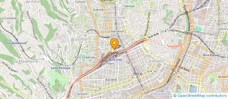 localisation de l'entreprise MONSIEUR CHAREF KHEDIM à NICE