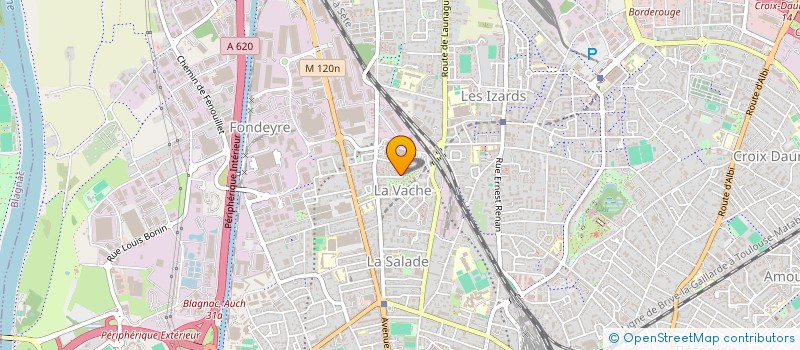 localisation de l'entreprise MONSIEUR CHAREF SANA  TOULOUSE