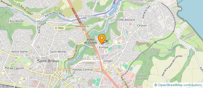 localisation de l'entreprise MONSIEUR CHARF GASMI à SAINT-BRIEUC