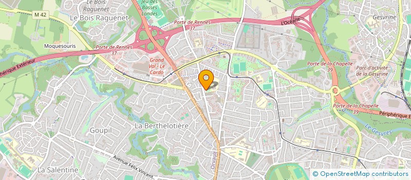 localisation de l'entreprise MONSIEUR CHARFEDDINE MANNAI  NANTES