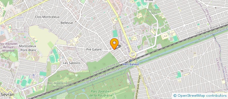localisation de l'entreprise MONSIEUR CHARFEDDINE SIDHOUM  VILLEPINTE
