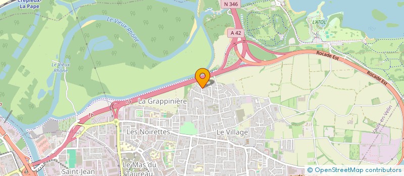 localisation de l'entreprise MONSIEUR CHARFI-EDDINE ABDERRAZAK  VAULX-EN-VELIN