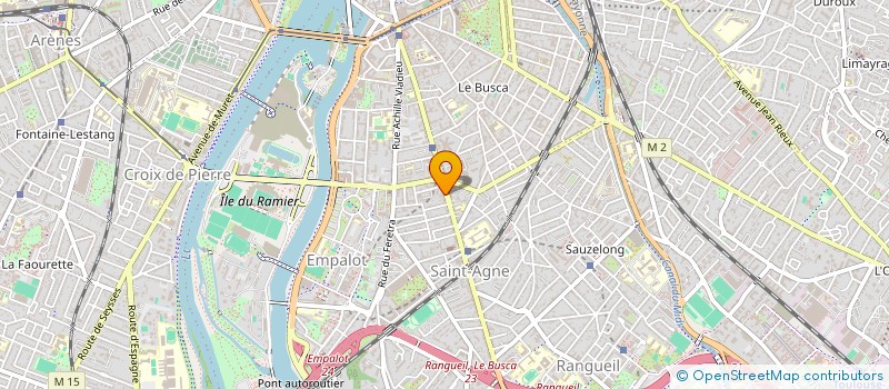 localisation de l'entreprise MONSIEUR CHARFI MIKIDADI  TOULOUSE