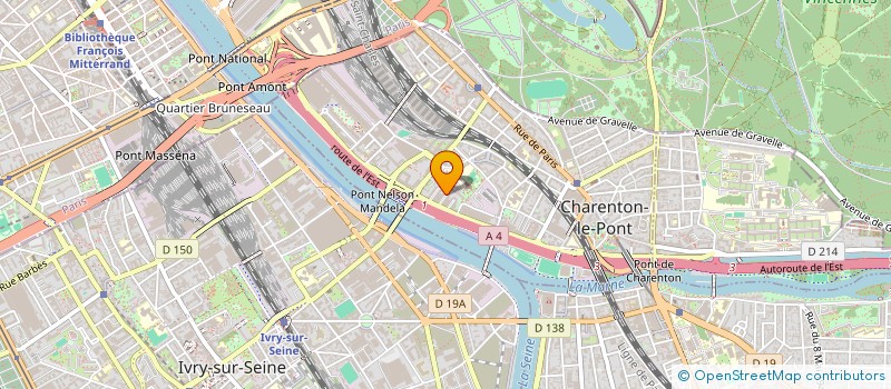 localisation de l'entreprise MONSIEUR CHARHABIL MOUSSAOUI  CHARENTON-LE-PONT