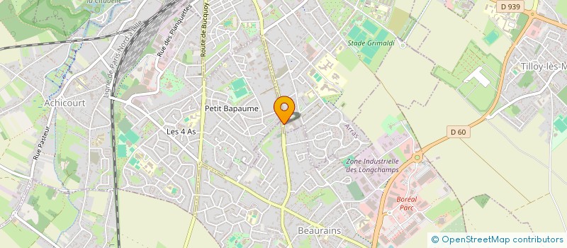 localisation de l'entreprise MONSIEUR CHARIF AL HADI ABDELAZIZ à ARRAS