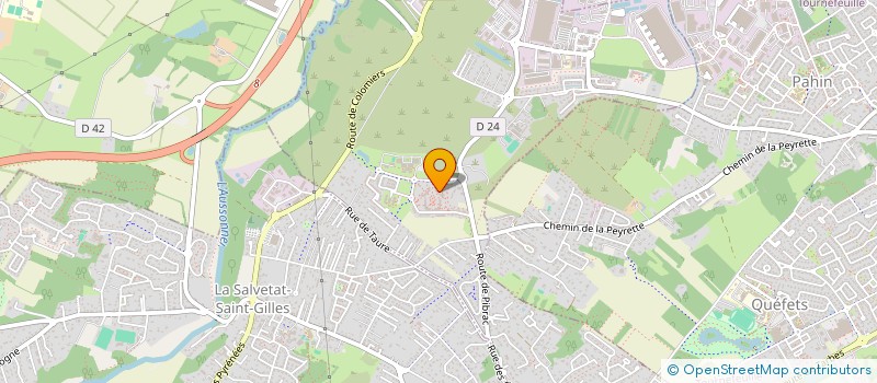 localisation de l'entreprise MONSIEUR CHARIF BENDAOUDIA  PLAISANCE-DU-TOUCH