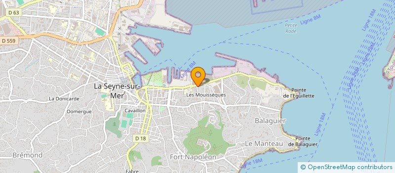 localisation de l'entreprise MONSIEUR CHARIF BOULAAYOUNE à LA SEYNE SUR MER