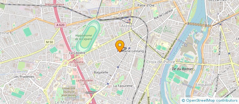 localisation de l'entreprise MONSIEUR CHARIF MOUSSA MADI  TOULOUSE