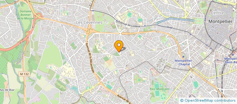 localisation de l'entreprise MONSIEUR CHARIFF BELAIDI à MONTPELLIER