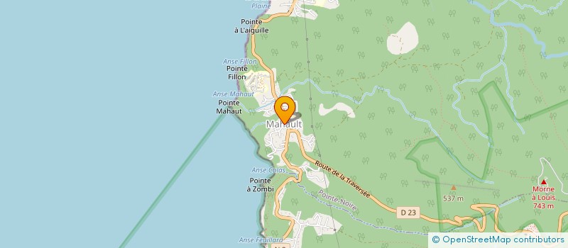 localisation de l'entreprise MONSIEUR CHARLAIN JOSEPH  POINTE-NOIRE