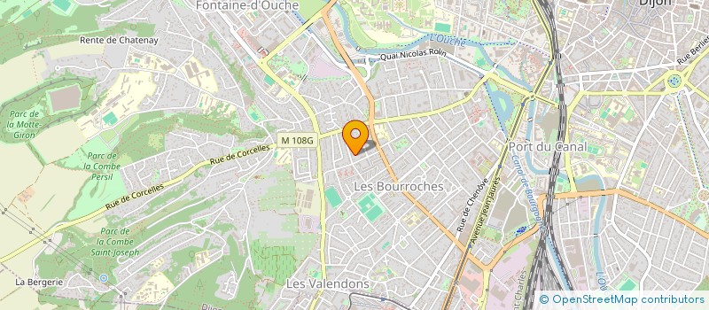 localisation de l'entreprise MONSIEUR CHARLELIE DUCRET à DIJON