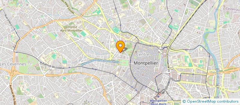 localisation de l'entreprise MONSIEUR CHARLELIE JOURDAN à MONTPELLIER