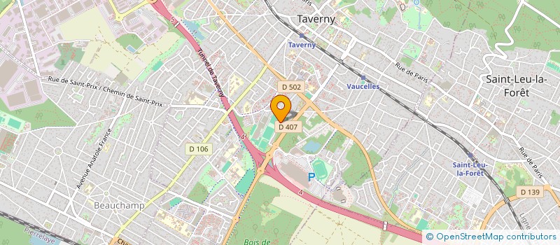 localisation de l'entreprise MONSIEUR CHARLEMAGNE DELIJACQUES  TAVERNY