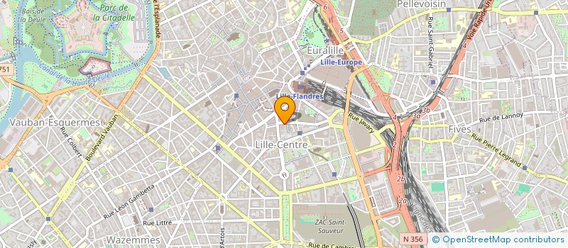 localisation de l'entreprise MONSIEUR CHARLEMAGNE HOUNSA à LILLE