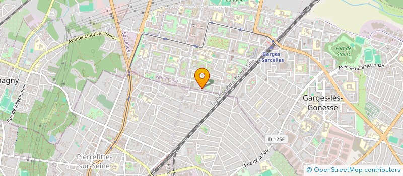 localisation de l'entreprise MONSIEUR CHARLEMAGNE VALCY  SARCELLES