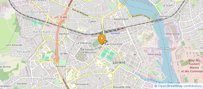 localisation de l'entreprise MONSIEUR CHARLENE LE GALLUDEC  LORIENT