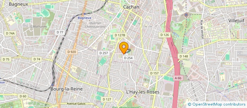localisation de l'entreprise MONSIEUR CHARLES ADDAD à CACHAN