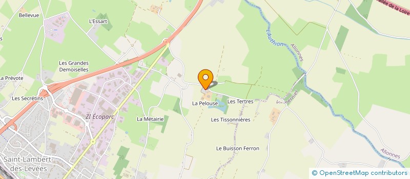 localisation de l'entreprise MONSIEUR CHARLES ADEL  SAUMUR