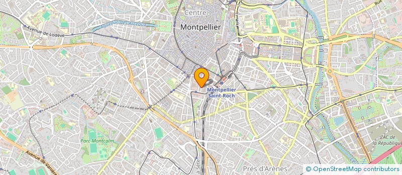 localisation de l'entreprise MONSIEUR CHARLES AGBEY  MONTPELLIER