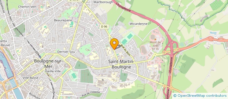 localisation de l'entreprise MONSIEUR CHARLES AGNANGOYE OLEMA  SAINT-MARTIN-BOULOGNE