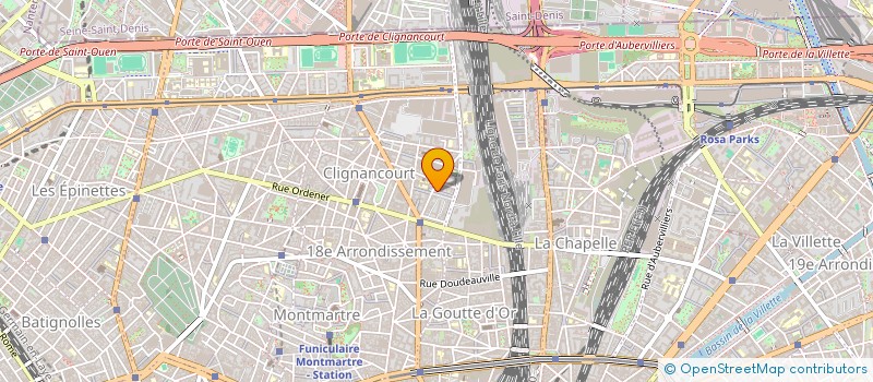 localisation de l'entreprise MONSIEUR CHARLES AHAMED  PARIS