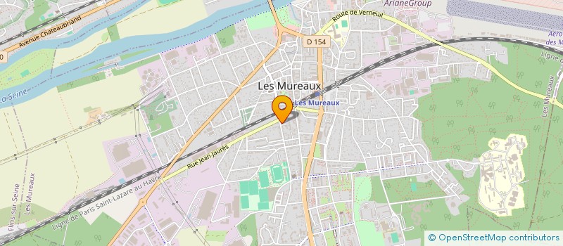 localisation de l'entreprise MONSIEUR CHARLES AIHONNOU à LES MUREAUX
