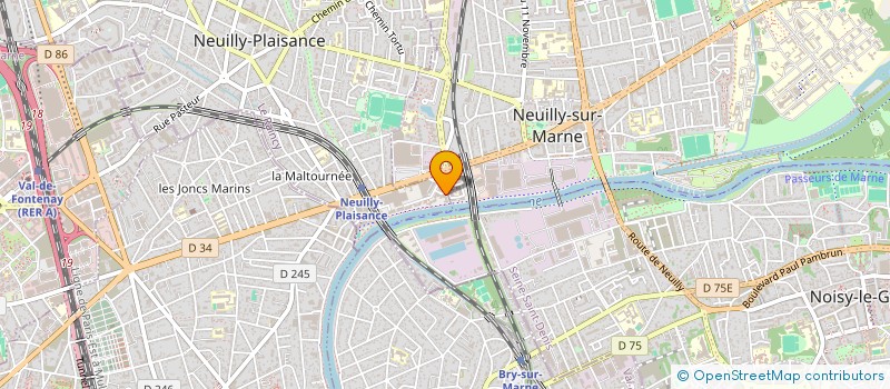 localisation de l'entreprise MONSIEUR CHARLES ALEXANDRE à NEUILLY-PLAISANCE