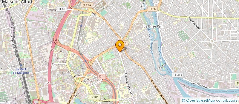 localisation de l'entreprise MONSIEUR CHARLES ALEXANDRE-AUGRAND à CRETEIL