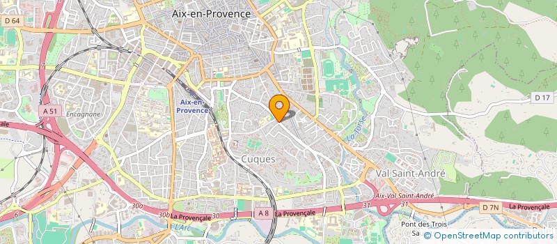 localisation de l'entreprise MONSIEUR CHARLES AMALBERT à AIX-EN-PROVENCE