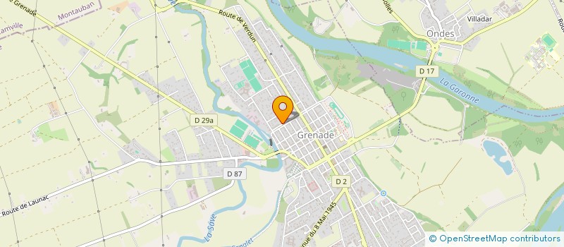 localisation de l'entreprise MONSIEUR CHARLES-ANDRE CHEVRIOUX à GRENADE