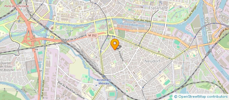 localisation de l'entreprise MONSIEUR CHARLES-ANDRE GERVAISOT  STRASBOURG
