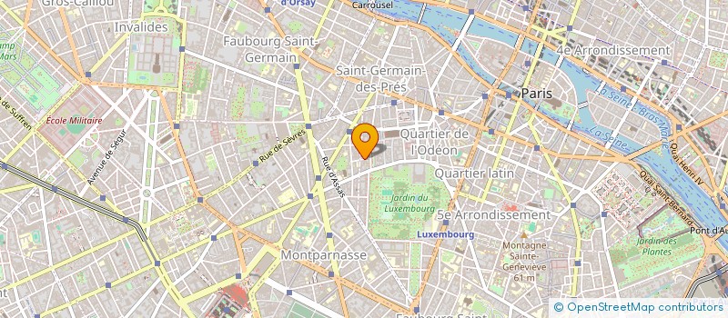 localisation de l'entreprise MONSIEUR CHARLES ANDRE NOUVELLET  PARIS