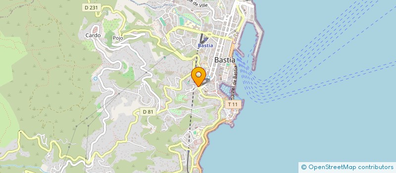 localisation de l'entreprise MONSIEUR CHARLES ANDRE SIMONI à BASTIA
