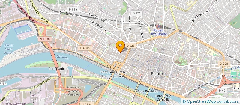 localisation de l'entreprise MONSIEUR CHARLES ANGE DIEUZEDE-COHPIRE  ROUEN