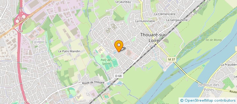 localisation de l'entreprise MONSIEUR CHARLES ANGUE à THOUARE-SUR-LOIRE