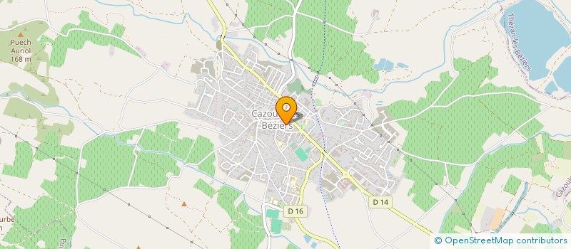 localisation de l'entreprise MONSIEUR CHARLES ANQUETIL à CAZOULS-LES-BEZIERS