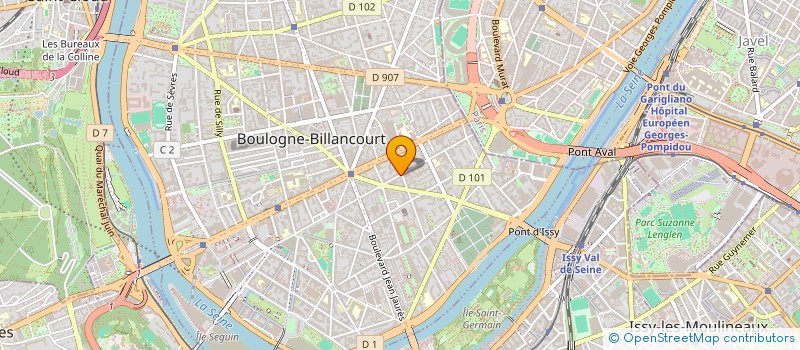 localisation de l'entreprise MONSIEUR CHARLES-ANTOINE BOULAY à BOULOGNE-BILLANCOURT
