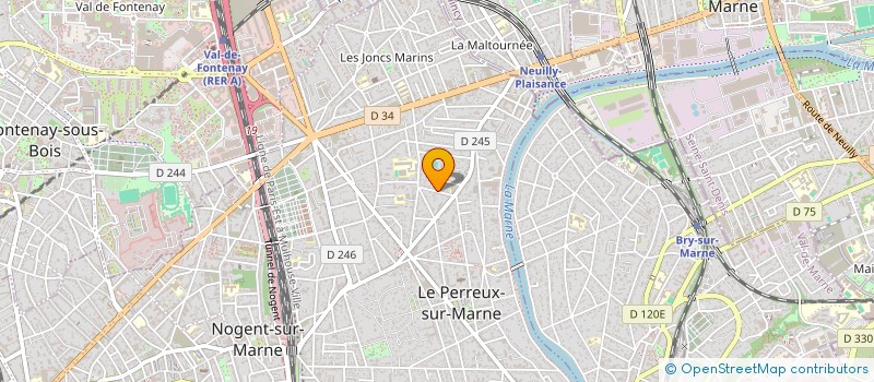 localisation de l'entreprise MONSIEUR CHARLES-ANTOINE BOUTELIER  LE PERREUX-SUR-MARNE