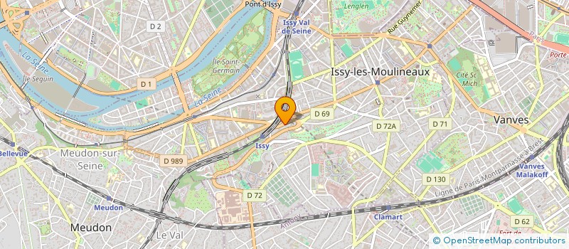 localisation de l'entreprise MONSIEUR CHARLES-ANTOINE DANEL à ISSY-LES-MOULINEAUX