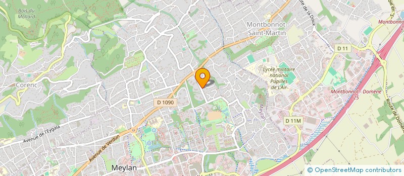 localisation de l'entreprise MONSIEUR CHARLES-ANTOINE DE LEIRIS à MEYLAN