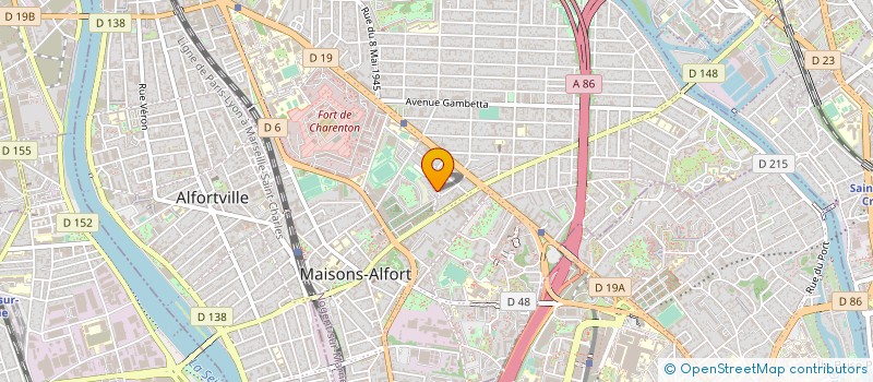 localisation de l'entreprise MONSIEUR CHARLES-ANTOINE FOURRIER  MAISONS-ALFORT