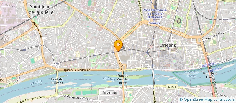 localisation de l'entreprise MONSIEUR CHARLES ANTOINE GOURDET à ORLEANS