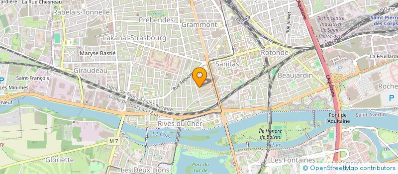 localisation de l'entreprise MONSIEUR CHARLES-ANTOINE LHOTELLIER  TOURS