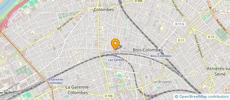 localisation de l'entreprise MONSIEUR CHARLES-ANTOINE MALPHETTES à COLOMBES
